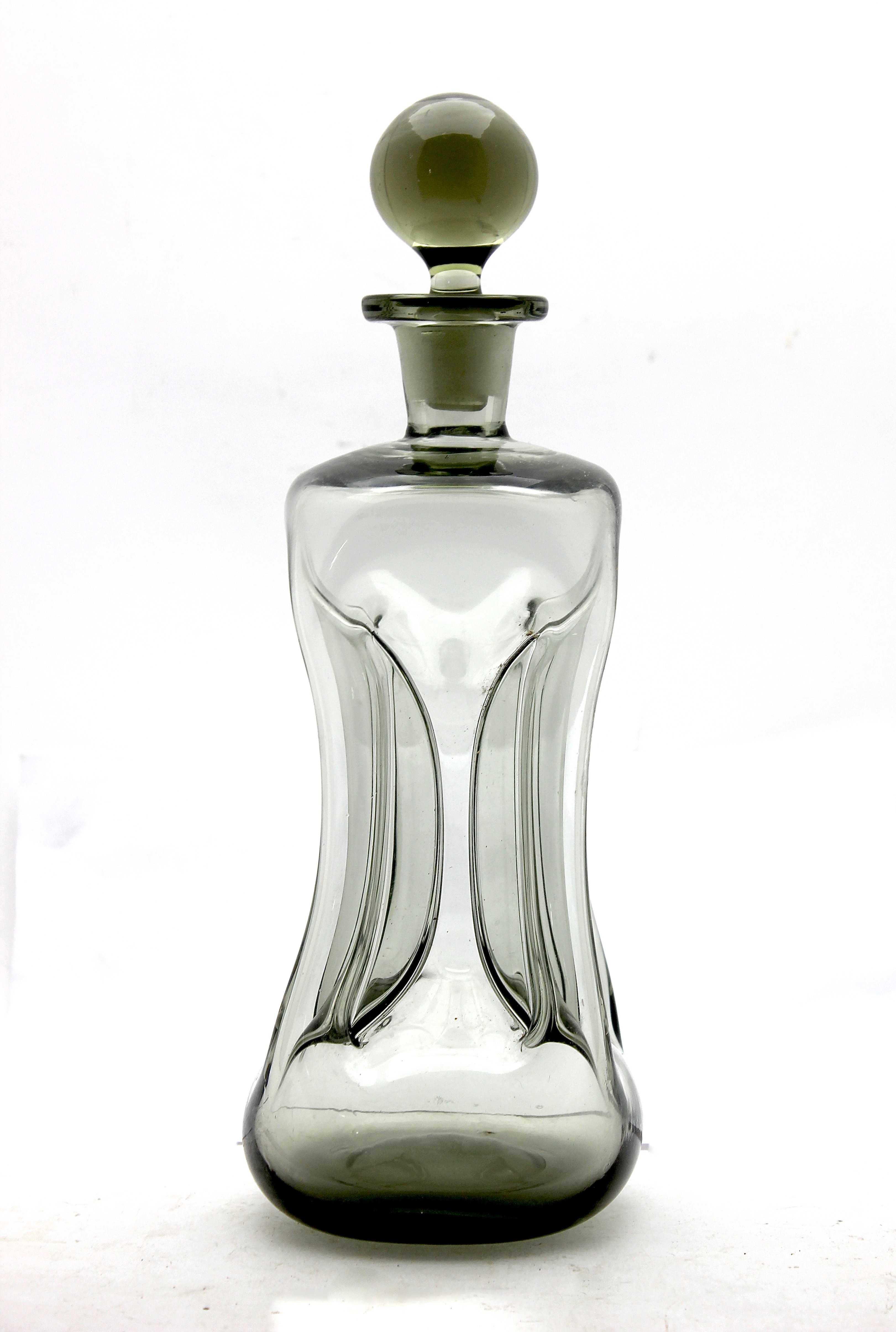 Jacob Eiler Bang - voor Holmegaard | Kluk kluk decanter | 1950's verkocht voor € 19!