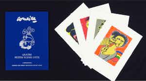 Corneille - Quatre petites scenes d'ete (Portfolio met 4 zeefdrukken) verkocht voor € 475!