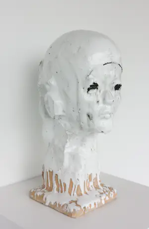 Johan Tahon - Sculptuur (keramiek, glazuur), Zonder titel kopen? Bied vanaf 1500!