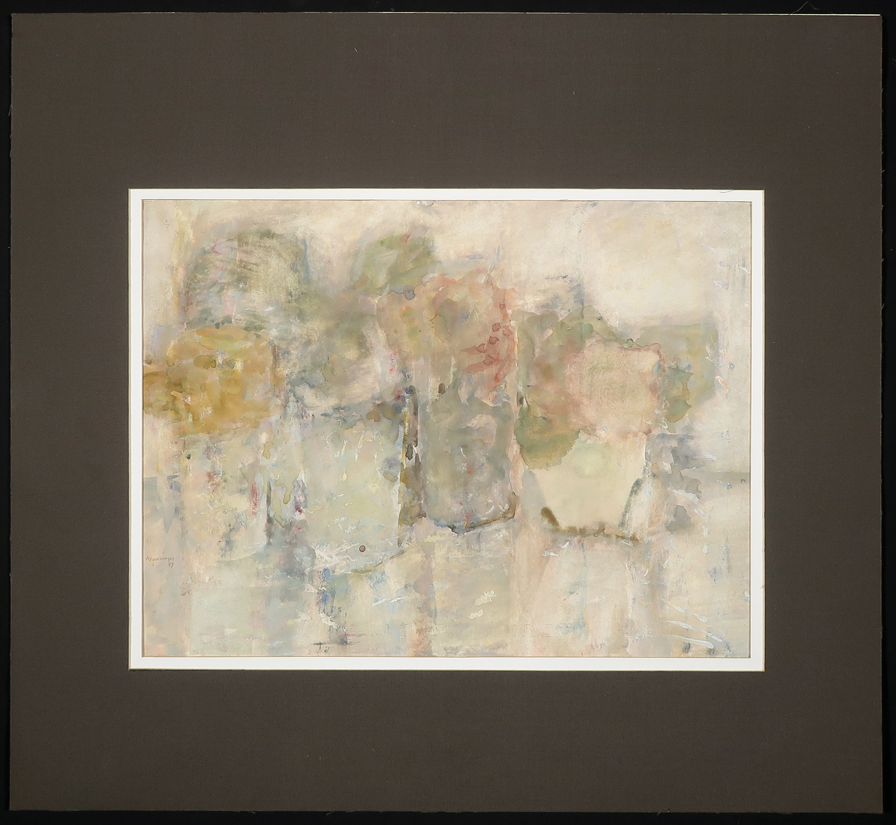 Anton Voorzanger - Gouache op papier, Stilleven kopen? Bied vanaf 40!