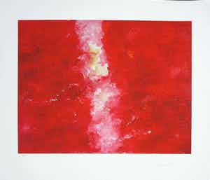 Armando - Giclée op papier, Rotes Bild verkocht voor € 80!