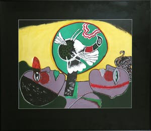 Corneille - Litho, L'été eclater - Ingelijst (Groot) kopen? Bied vanaf 200!