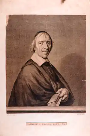 Abraham Blootelingh - Gravure, Portret van Hermanus Langelius verkauft für € 1!