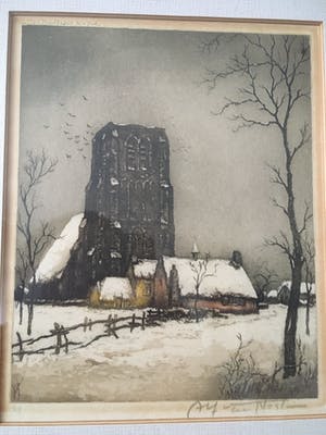 Alfred van Neste - Winterlandschap kopen? Bied vanaf 35!