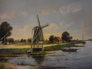 K. Schilderspel - Boerderij aan water kopen? Bied vanaf 1!