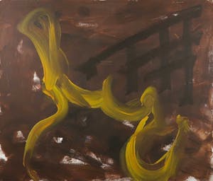 Philip Besancon - Acryl op doek, Bang kind- Ingelijst kopen? Bied vanaf 1!