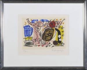 Kees Salentijn - Zeefdruk, Stiertje I kopen? Bied vanaf 1!