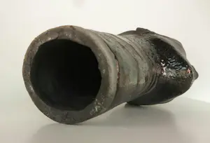 Ida De Roy - Set van twee sculpturen van keramiek, Hoofden kopen? Bied vanaf 200!