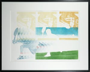 Leentje Linders - Kleurenets, Deuce - Ingelijst kopen? Bied vanaf 1!