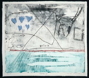 Swier Broekema - Kleurenets en aquatint, Data-X kopen? Bied vanaf 1!
