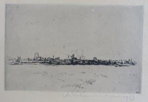 Antoon Derkzen van Angeren - Twee landschappen kopen? Bied vanaf 25!