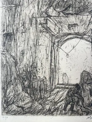 Marius Bauer - De ingang van een bazaar kopen? Bied vanaf 65!