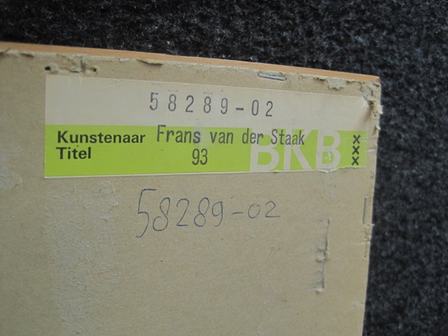 Frans van de Staak - Bijz. Unica Litho van eigenzinnig Amsterdams filmmaker en graficus kopen? Bied vanaf 1!