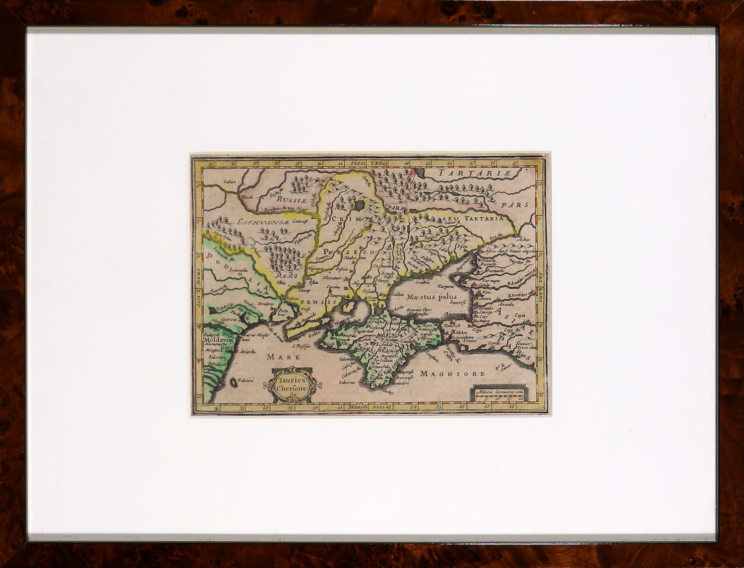 Hendrik Hondius - & Gerard Mercator - Taurica Chersone / Oekraïne en de Krim kopen? Bied vanaf 40!