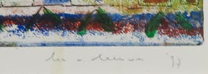 Lia van Leeuwen - Kleurenets, Zonder titel nr. 9712 kopen? Bied vanaf 1!
