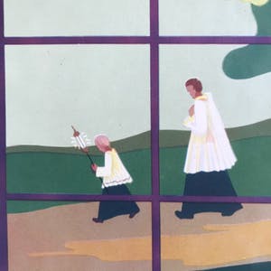 Curiosa - 2 x Vintage Affiche uit de oorlogsjaren - thema: 'H. Maria' - 1944 kopen? Bied vanaf 20!