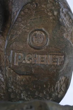 Pierre Chenet - Bronzen beeld van mannen torso - 7 kg kopen? Bied vanaf 369!
