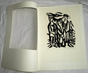 Aad de Haas - 8 Linosneden uit “Terugblik” , met omslag – 1976 kopen? Bied vanaf 250!