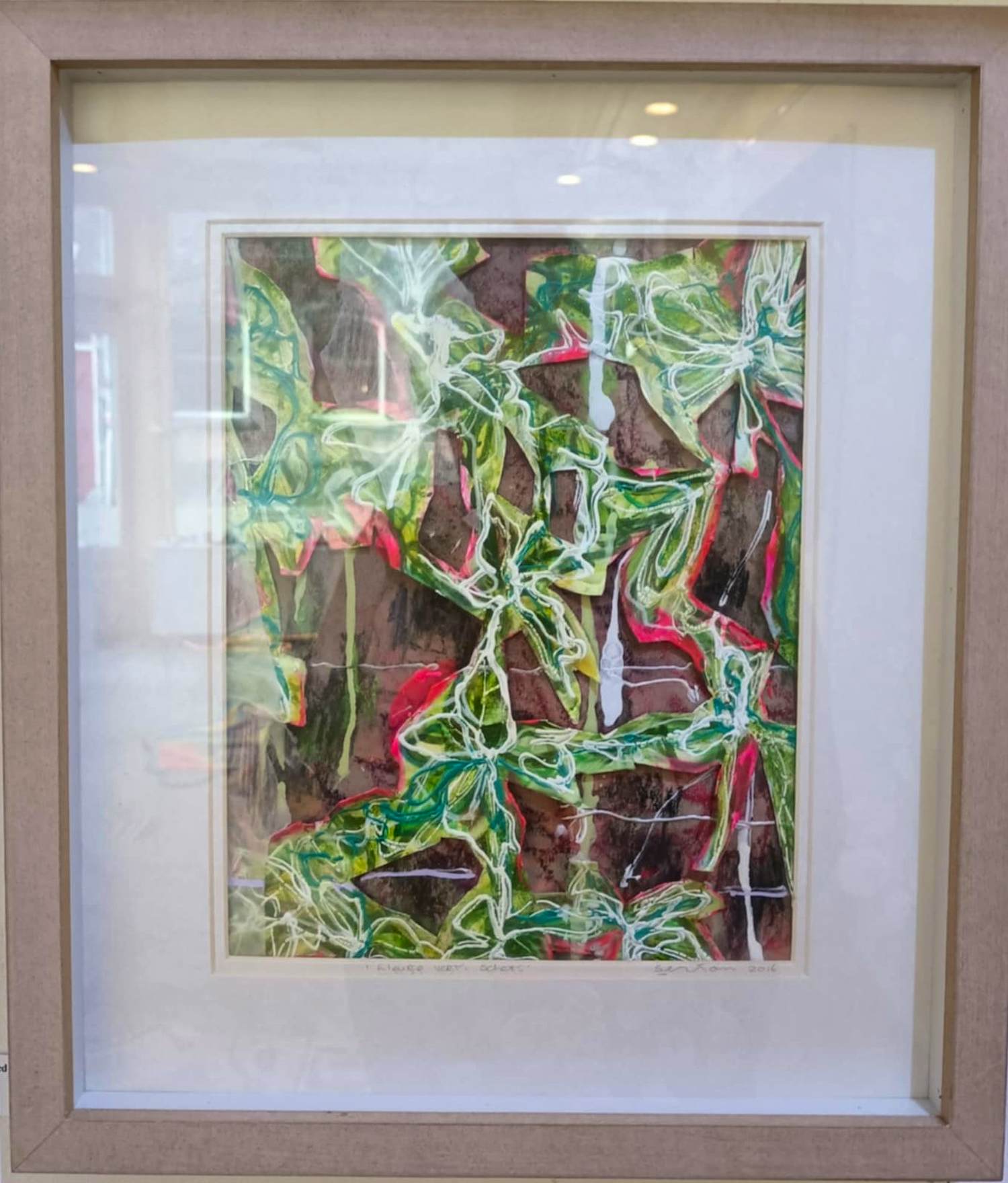 Caroline Serton - Fleure Vert, schets kopen? Bied vanaf 225!