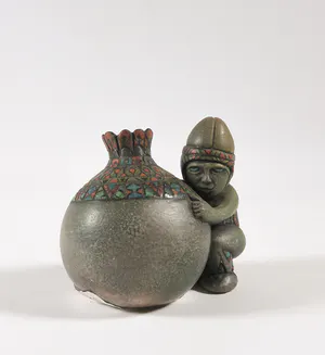 Edu de Meyé - Lot van vijf aardewerken figuren kopen? Bied vanaf 100!