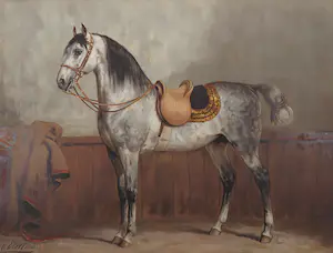 Otto Eerelman - Chromolithografie, Kunstalbum Het Lippizanerpaard kopen? Bied vanaf 80!