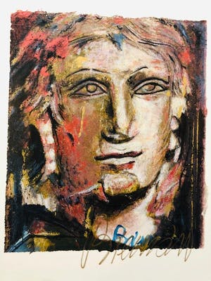 Gerti Bierenbroodspot - portret 'him' kopen? Bied vanaf 85!