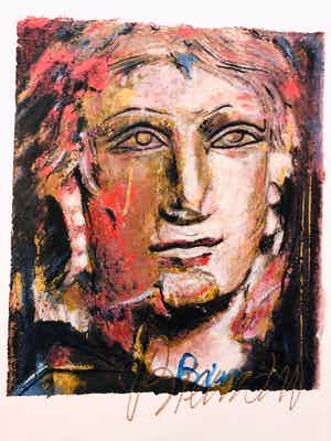 Gerti Bierenbroodspot - portret 'him' verkocht voor € 85!