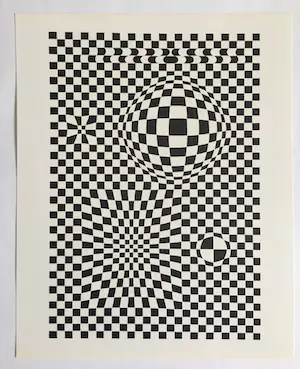 AcheterVictor Vasarely - VEGA (vintage item)? Enchérissez de 85!