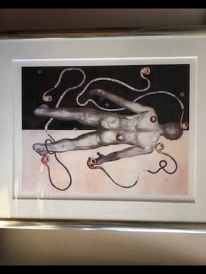 Marc Maet - man die belaagd wordt door Belgische kunst kopen? Bied vanaf 150!