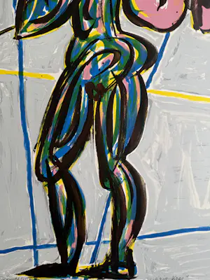 Alphons Freijmuth - handgesigneerde kleurenzeefdruk | 'Kris Kras' | 1994 kopen? Bied vanaf 80!