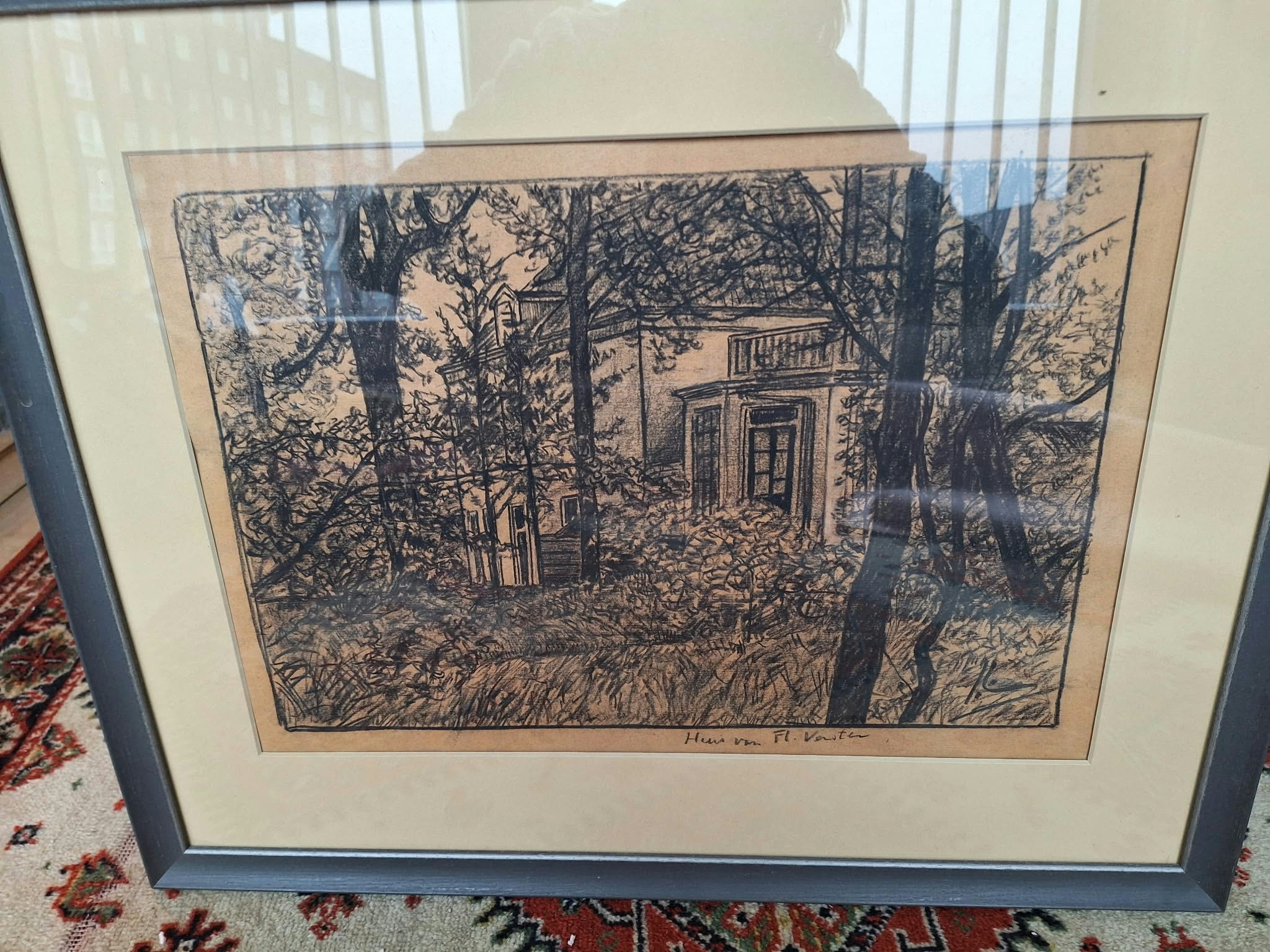 Buy Jo Lodeizen - Buitenplaats Groenoord te Leiden (woonhuis Floris Verster, gesloopt 1961? Bid from 250!