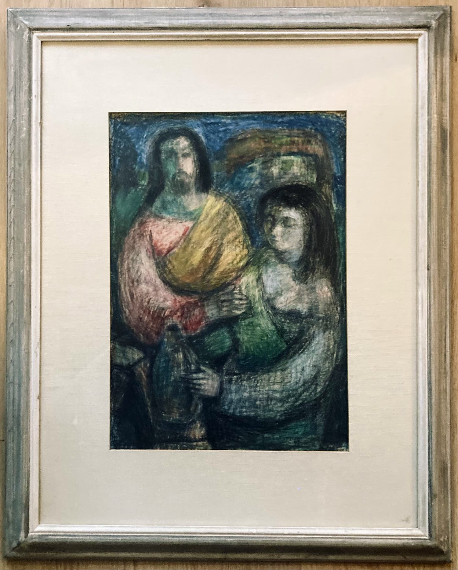 Jan Battermann - Gouache, man en vrouw. kopen? Bied vanaf 100!