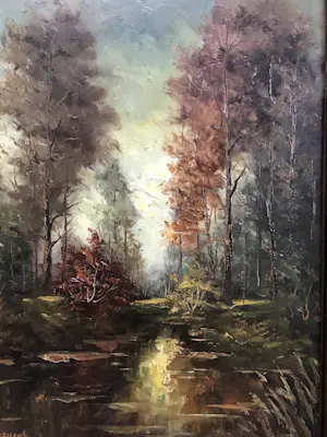 Gerardus Johannes Ernens - Bosbeek. kopen? Bied vanaf 200!