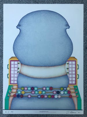 Jorg Reme - Mooie litho - Gesigneerd - 1971 - 12/175 kopen? Bied vanaf 45!