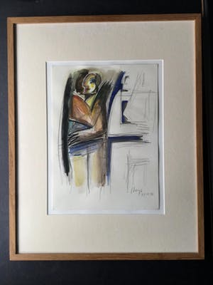 Yvan Theys - aquarel/tekening kopen? Bied vanaf 225!