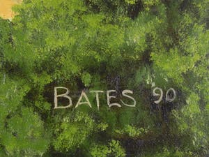 Niet of onleesbaar gesigneerd - BATES -Naïef geschilderde Bloemenmarkt Roosendaal 1 kopen? Bied vanaf 1!