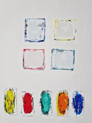 Piet Zegveld - grote geometrisch abstracte litho -eigen druk - kleine oplage (38) - gesigneerd kopen? Bied vanaf 34!