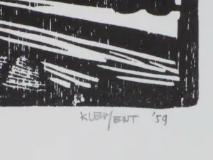 Fon Klement - Haven - Hout/Linosnede kopen? Bied vanaf 48!