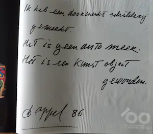 Karel Appel - "A sunny day with a loving car" kopen? Bied vanaf 150!
