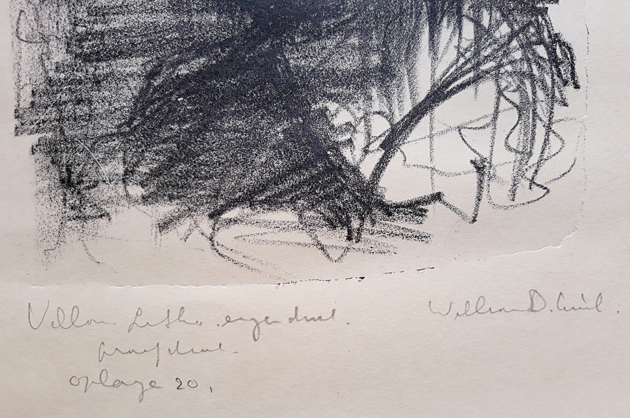 Dirkje Kuik - Villon, litho kopen? Bied vanaf 25!