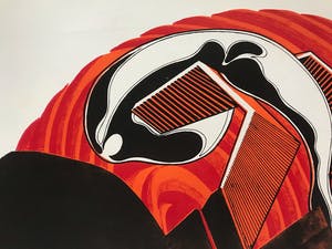 Michael Challenger - Op-Art! - Gesigneerde Zeefdruk - 'The Birth Of Chromium' - 1966 - 20/20 kopen? Bied vanaf 34!