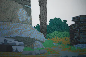 Sees Vlag - Via Appia Antica - zeefdruk oplage 68 eigen druk kopen? Bied vanaf 75!