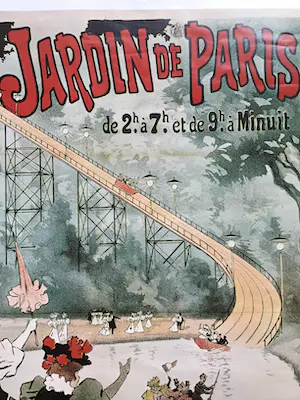 George Meunier - Affiche Jardin de Paris, Montagnes Russes Nautiques kopen? Bied vanaf 1!