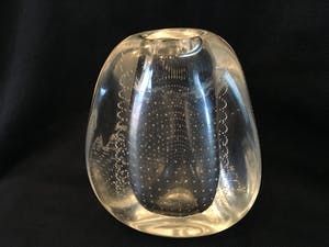 Floris Meydam - Schitterende Leerdam spijkerglas vaas kopen? Bied vanaf 30!