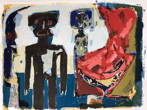 John Lie a Fo - zonder titel verkocht voor € 55!