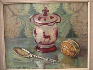 Douwe Mattheus Hoogeveen - Vaas met lepel en armband kopen? Bied vanaf 20!