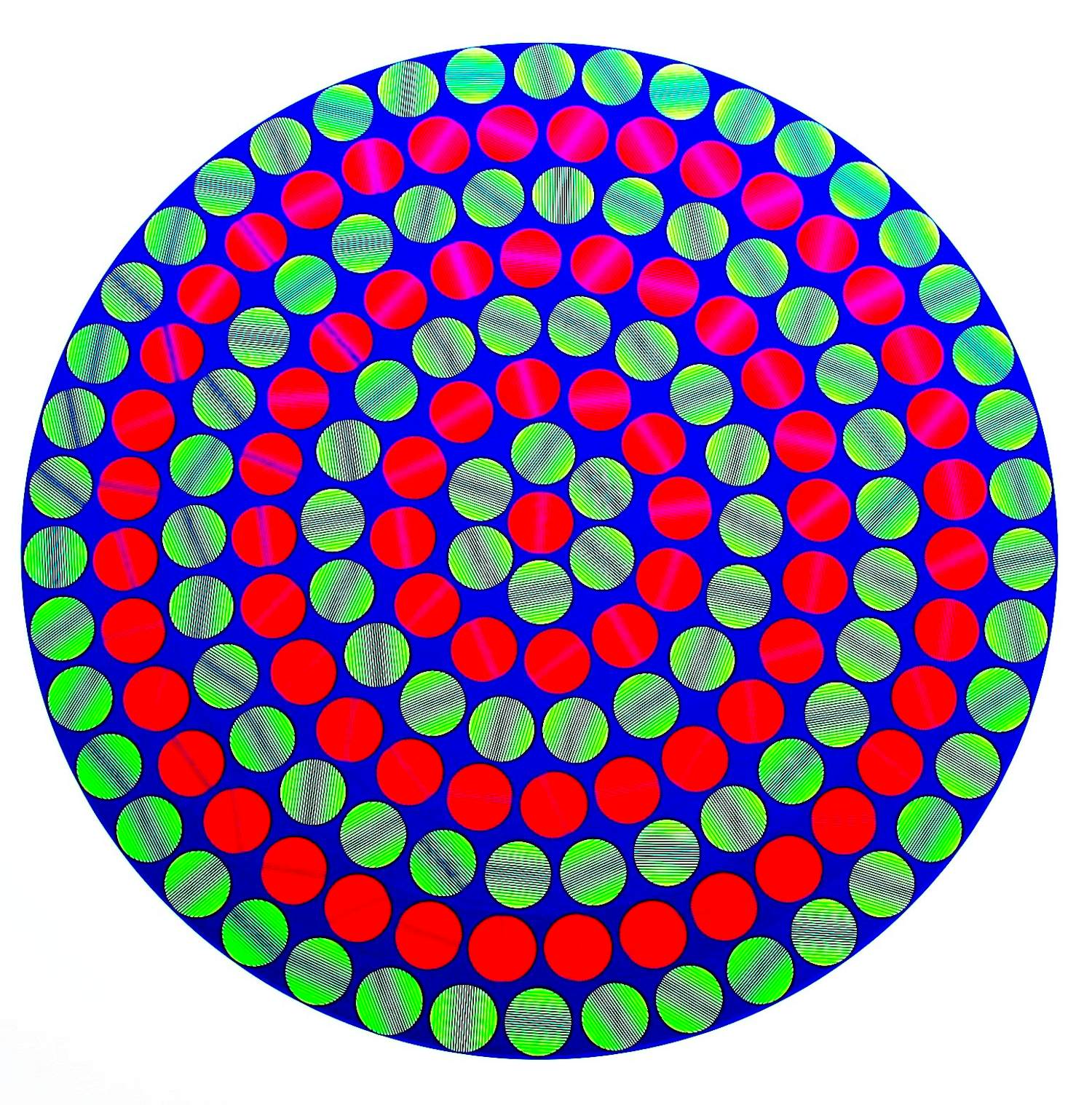 Ivan Picelj - "Ciclophoria" - Serigraphie - Auflage von 200 - signiert - (80 x 80 cm) kopen? Bied vanaf 800!