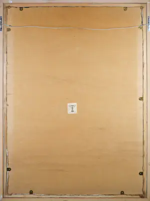 Henk Schuring - Olieverf op doek, Abstracte compositie - Ingelijst (Groot) kopen? Bied vanaf 1!