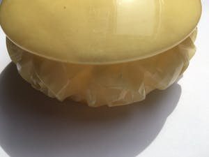 Niet of onleesbaar gesigneerd - kristallen sieradenbox met deksel kopen? Bied vanaf 10!
