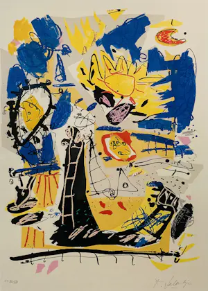 Kees Salentijn - zonder titel maar met lijst! JA-11( opslag extern) kopen? Bied vanaf 85!